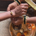 Load and play video in Gallery viewer, Biodegradable Rakhi - Purna | Bamboo Rakhi Made by Tribal Women