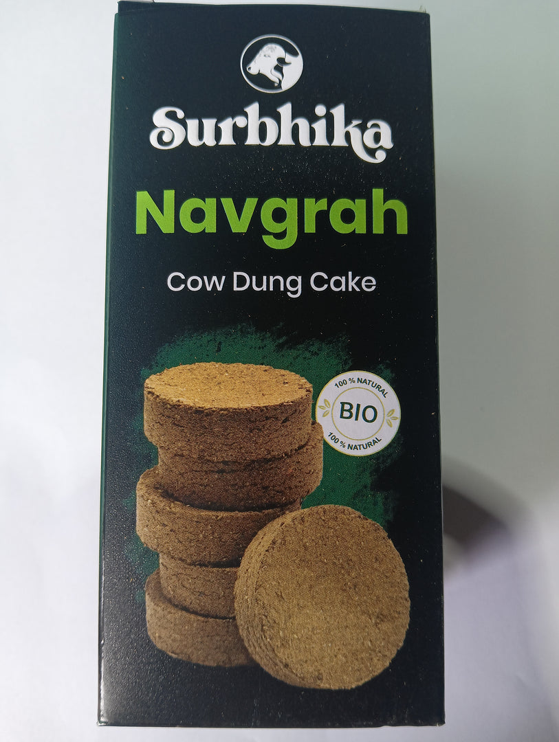 SURBHIKA NAVGRHA COW DUNG CAKE 7PCS