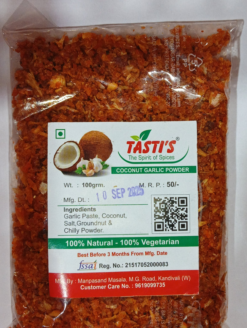 TASTI COCONUT GARLIC CHUTNEY 90 GM