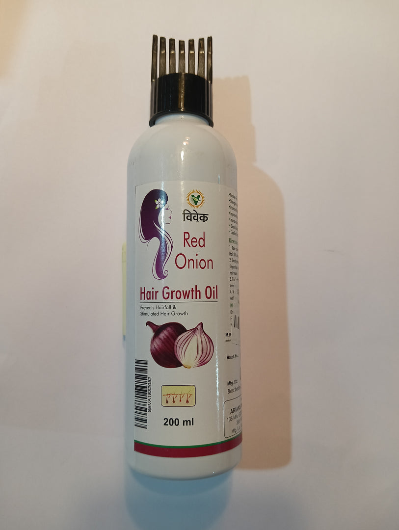 VIVEK RED ONION HAIR OIL 200 ML