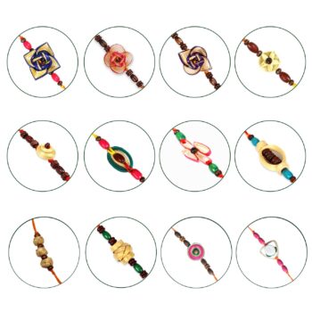 Bamboo Rakhi - Pack of 12